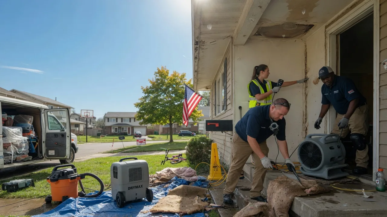 Water Damage Restoration in Troy, OH near me